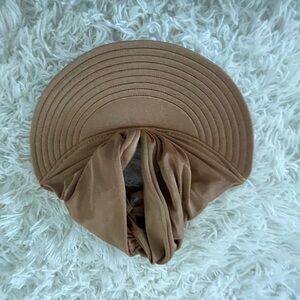 Stylish Brown Visor Hat